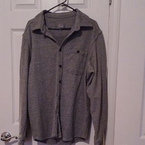 🌺Men's Gray Button-Up Shirt